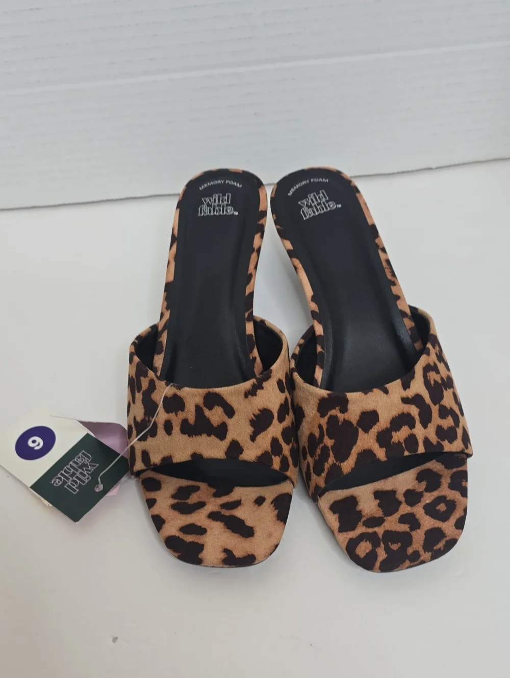 Women's Mavis Mid Martini Mule Heels Wild Fable Size 6